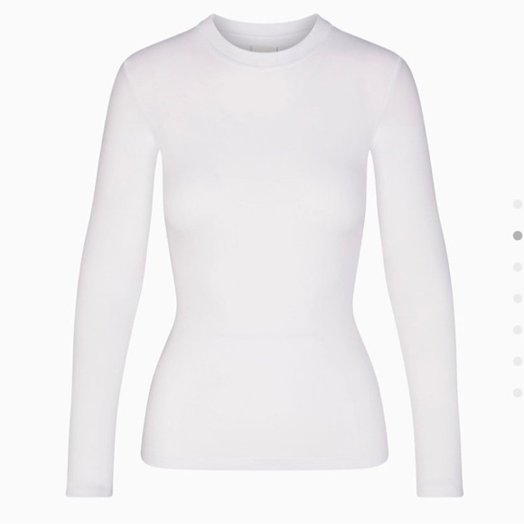 KHY by Kylie Jenner Long Sleeve Tee-WHITE-MEDIUM-BNWT